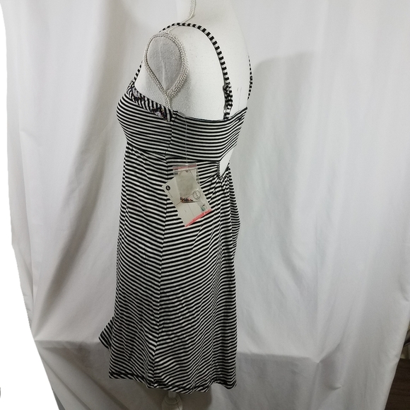 Roxy Stripe Sundress M Nwt - Picture 3 of 16